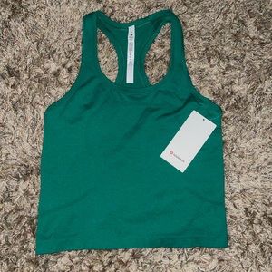 Green lululemon Swiftly Tank Race length